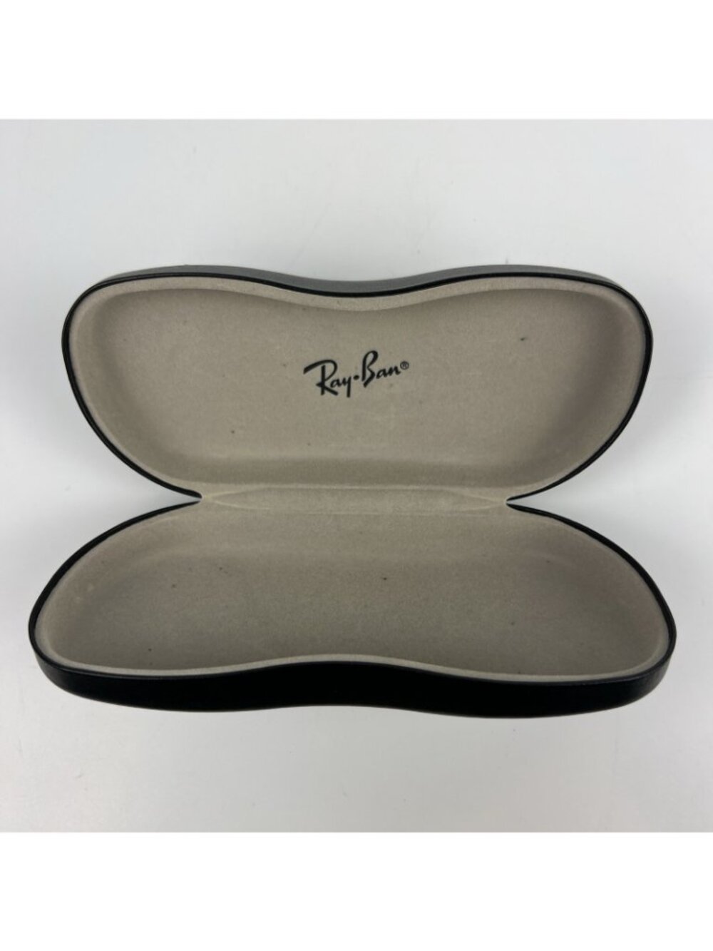 Ray-Ban Sunglasses Case Black Clamshell Hard Case Large - Picture 3 of 3